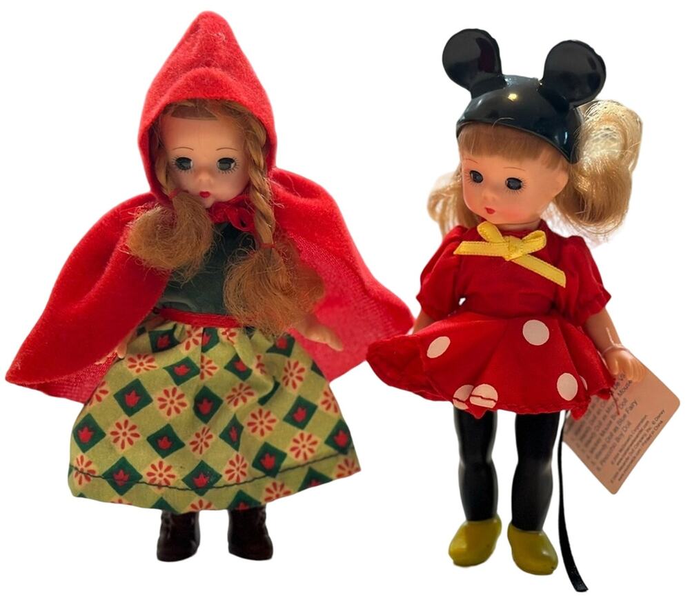 VTG McDonalds Happy Meal Madame Alexander Little Red Riding Hood Minnie Mouse